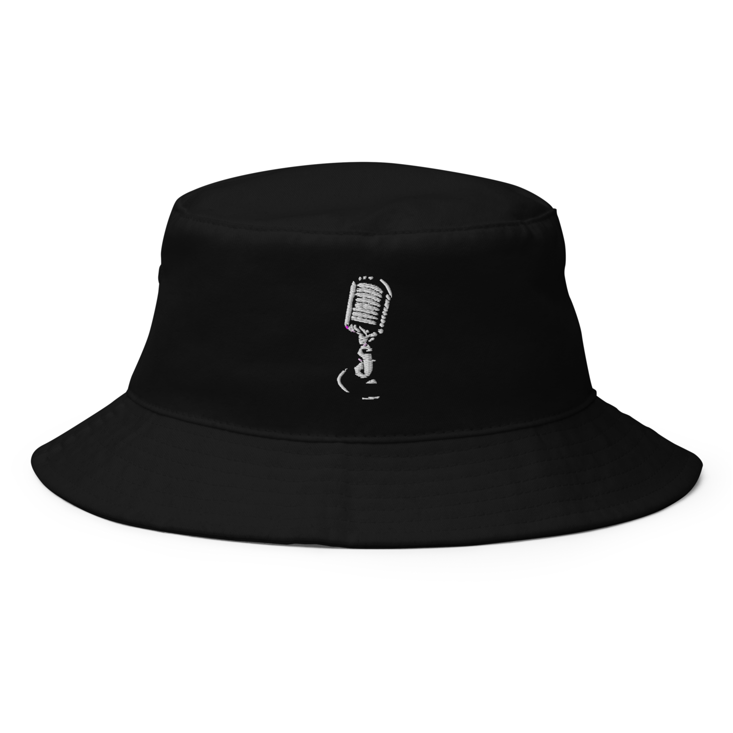 MMR Embroidered Classic Microphone Logo Bucket Hat