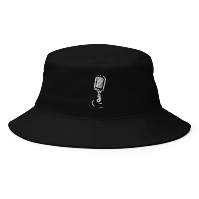 MMR Embroidered Classic Microphone Logo Bucket Hat