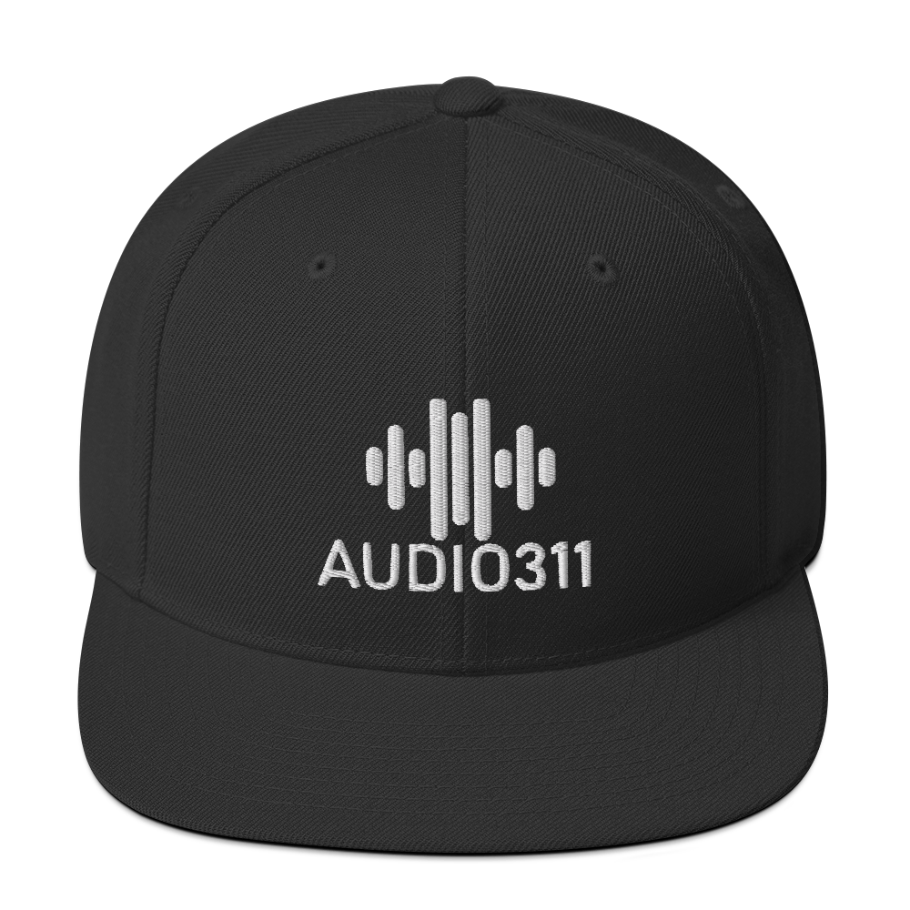 AUDIO311 Premium Embroidered Front & Back NY Style Hat