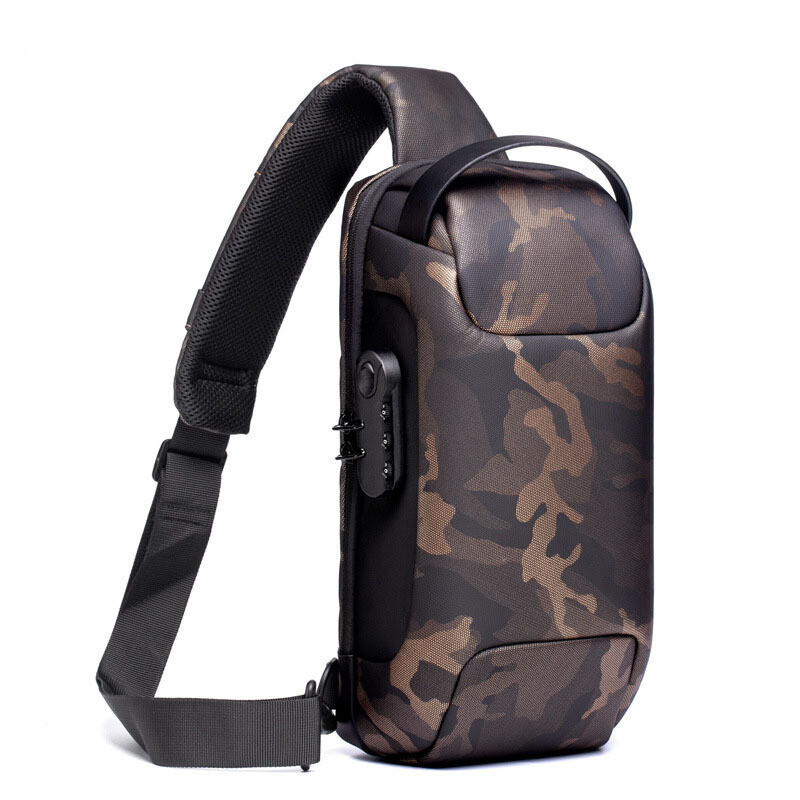 Crossbody Bag with USB Charging &amp; Anti-Theft lock