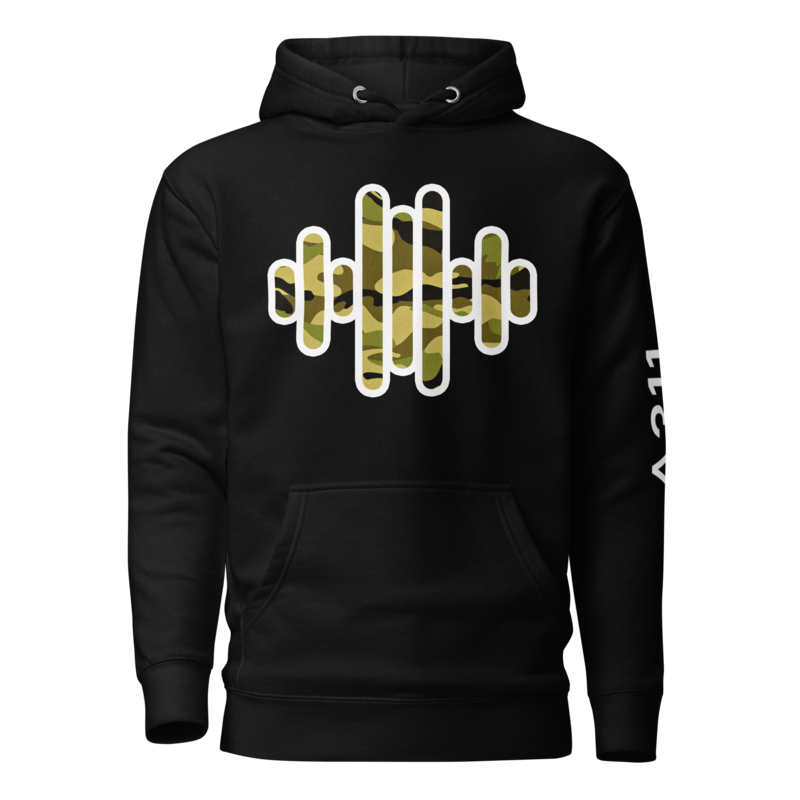 A311 Soundwave Camo Series Fleece Hoodie