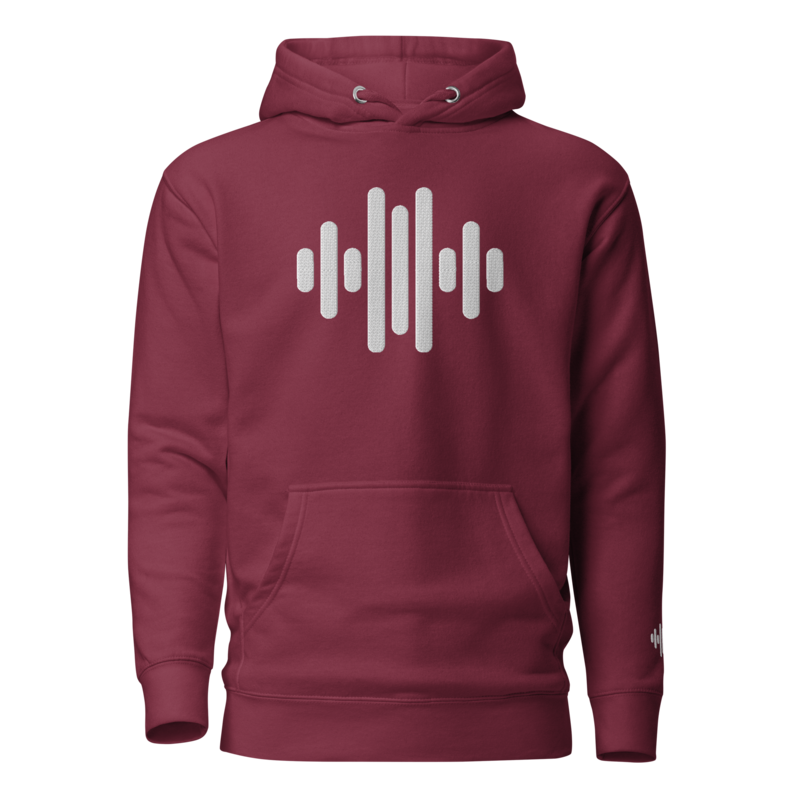 A311 Soundwave Series Embroidered Fleece Hoodie