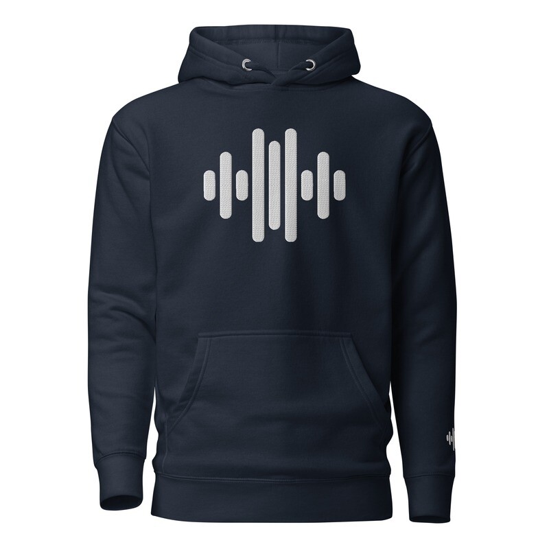 A311 Soundwave Series Embroidered Fleece Hoodie