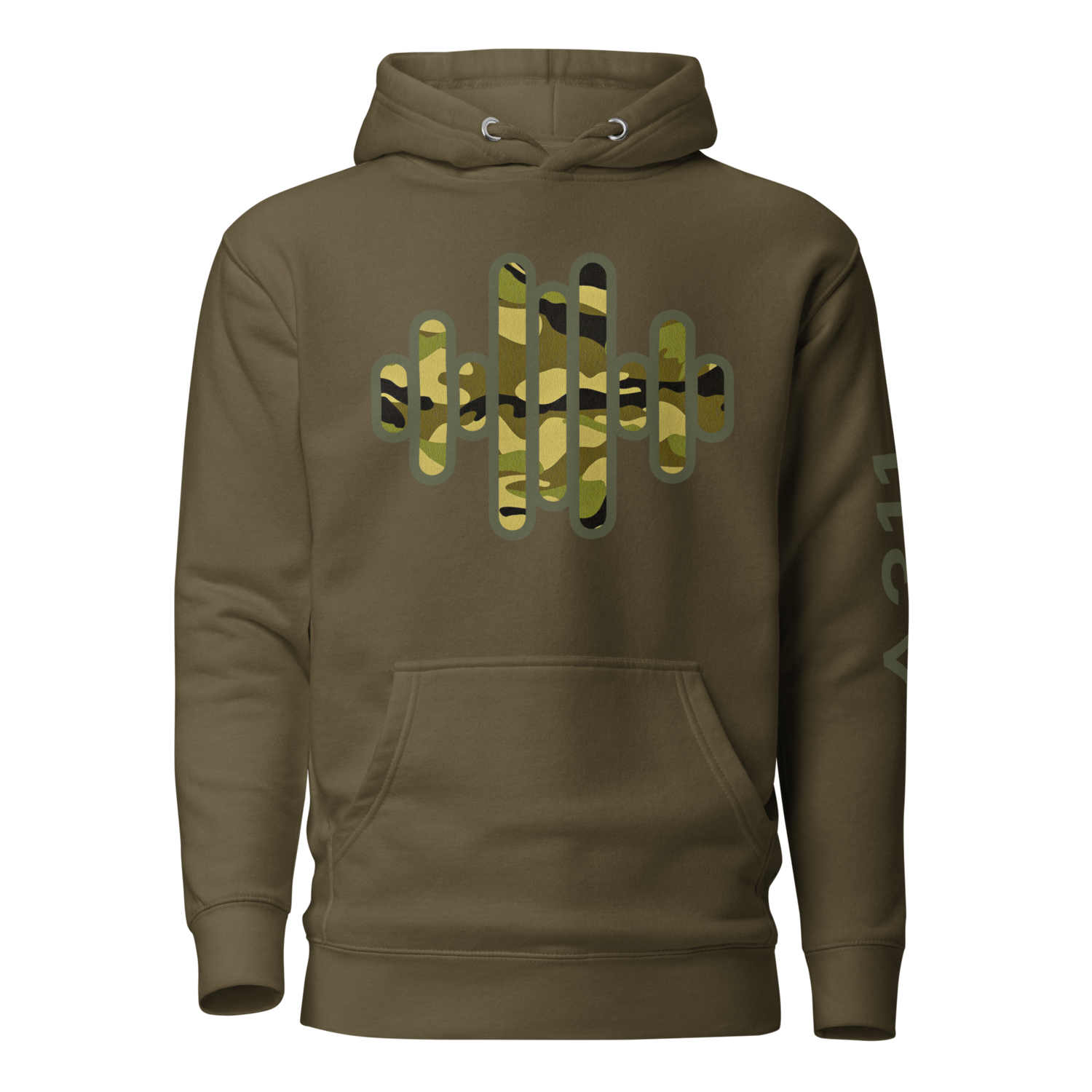 A311 Soundwave Camo Series Fleece Hoodie