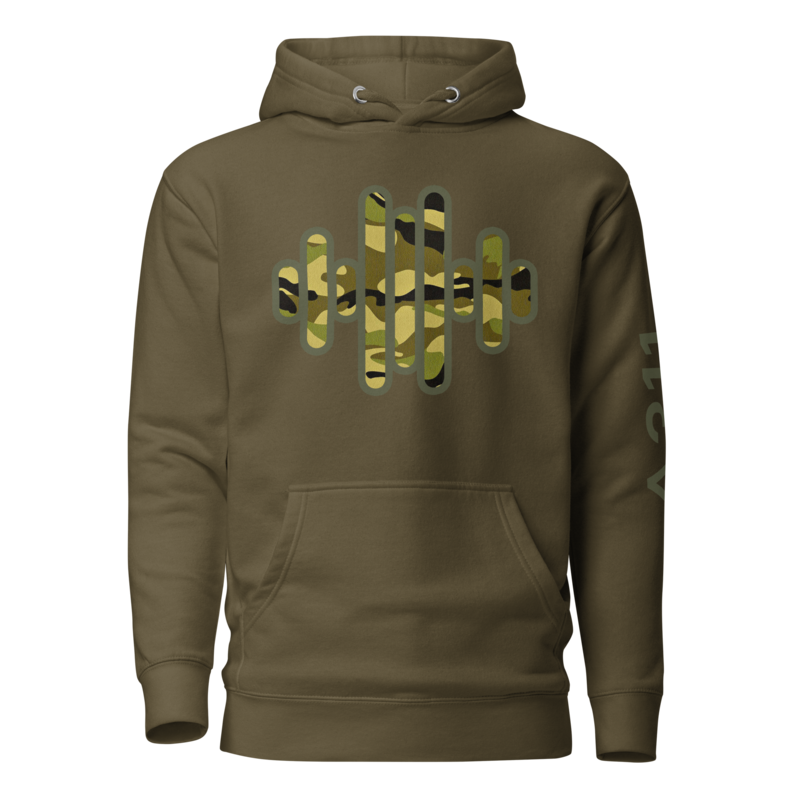 A311 Soundwave Camo Series Fleece Hoodie
