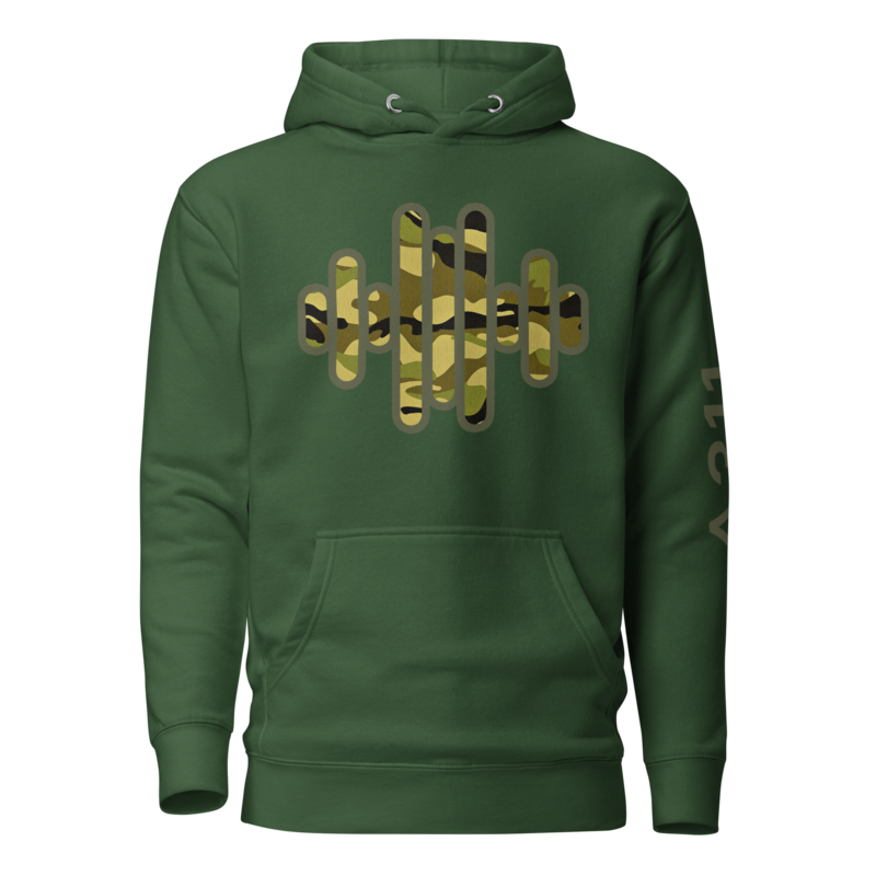 A311 Soundwave Camo Series Fleece Hoodie
