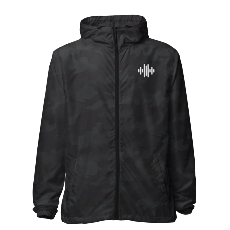A311 Soundwave Series Unisex zip windbreaker