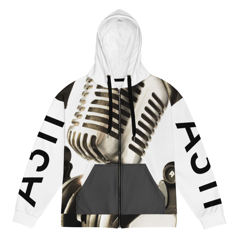 A311 Unisex Microphone Zip Hoodie