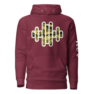 A311 Soundwave Camo Series Fleece Hoodie