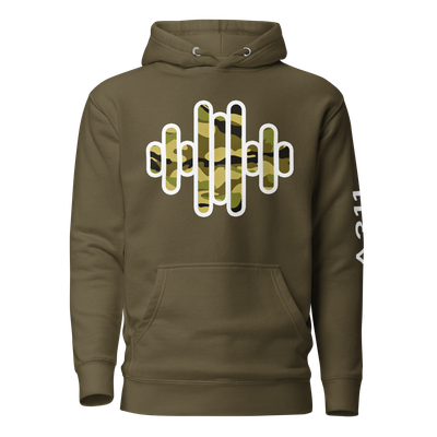A311 Soundwave Camo Series Fleece Hoodie