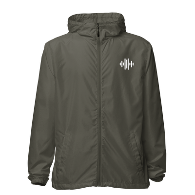 A311 Soundwave Series Unisex zip windbreaker