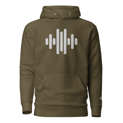 A311 Soundwave Series Embroidered Fleece Hoodie