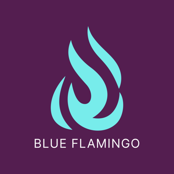 Blue Flamingo
