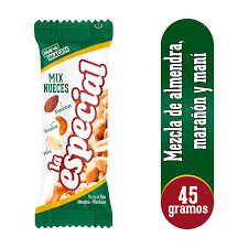 MANÍ LA ESPECIAL MIX NUECES X 45 GR