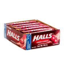 HALLS BARRA CHERRY  X 12
