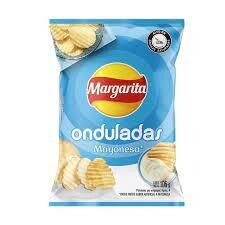 PAPA ONDULADA MARGARITA 105 GR