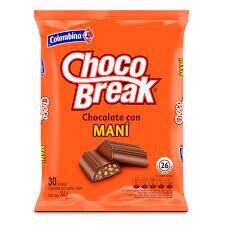 CHOCOBREAK MANI 30 UNDS