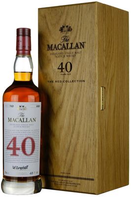 Macallan Red 40 years old