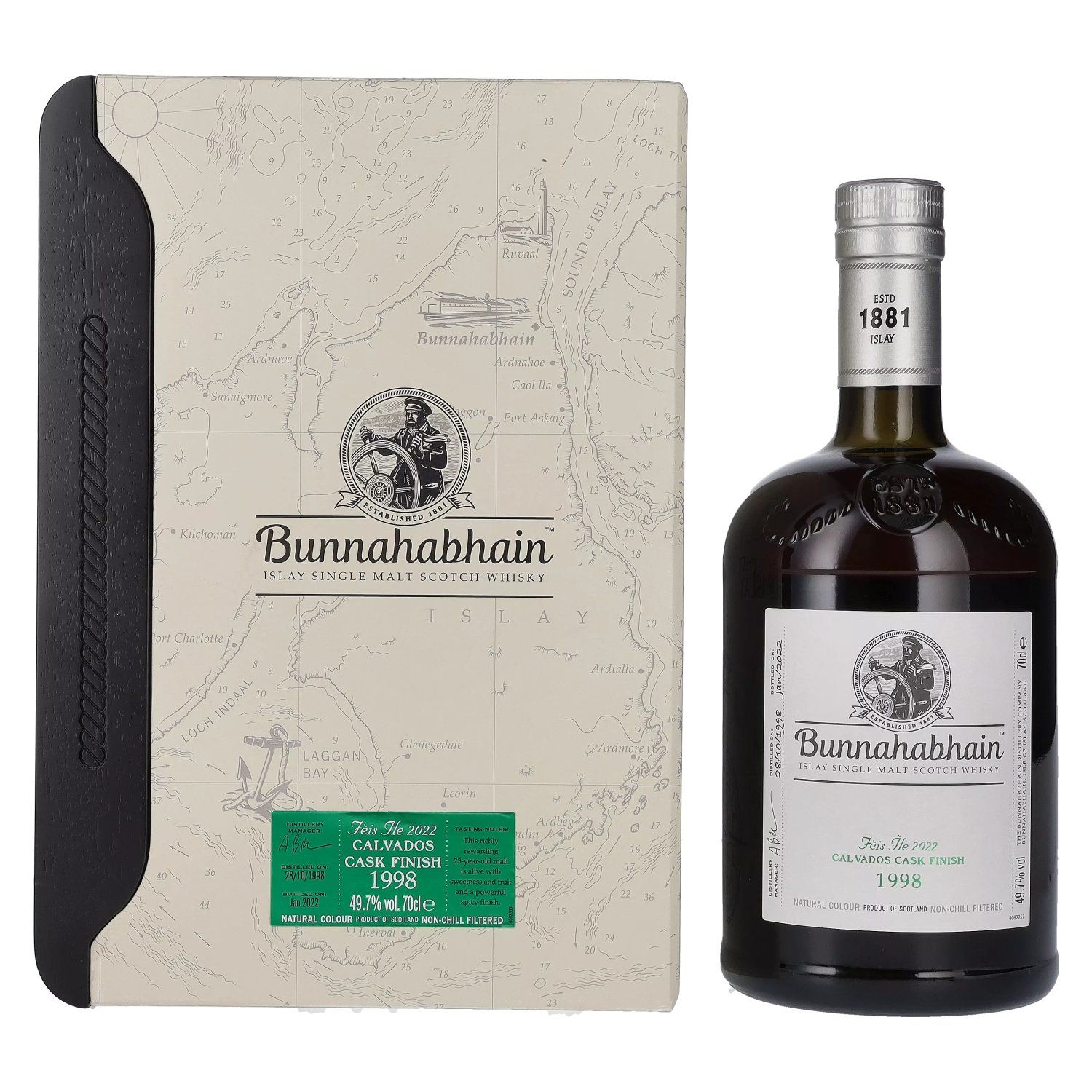 Bunnahabhain 1998 - Calvados