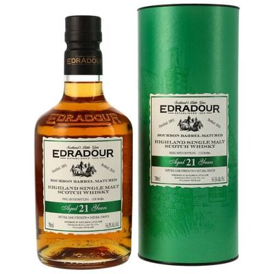 Edradour 21 years old - Bourbon