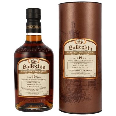 Ballechin 19 years old - Manzanilla