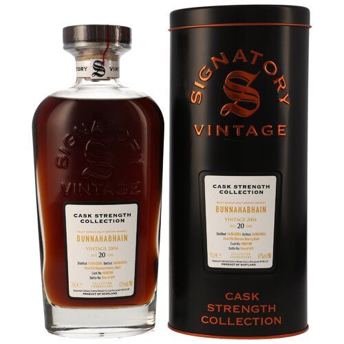 Bunnahabhain 20 years old - Signatory