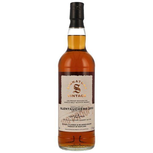 Glentauchers 12 years old - Signatory