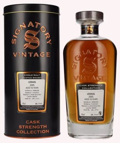 Ledaig 16 years old - Signatory