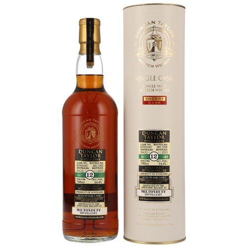 Miltonduff 12 y..o. - Sherry