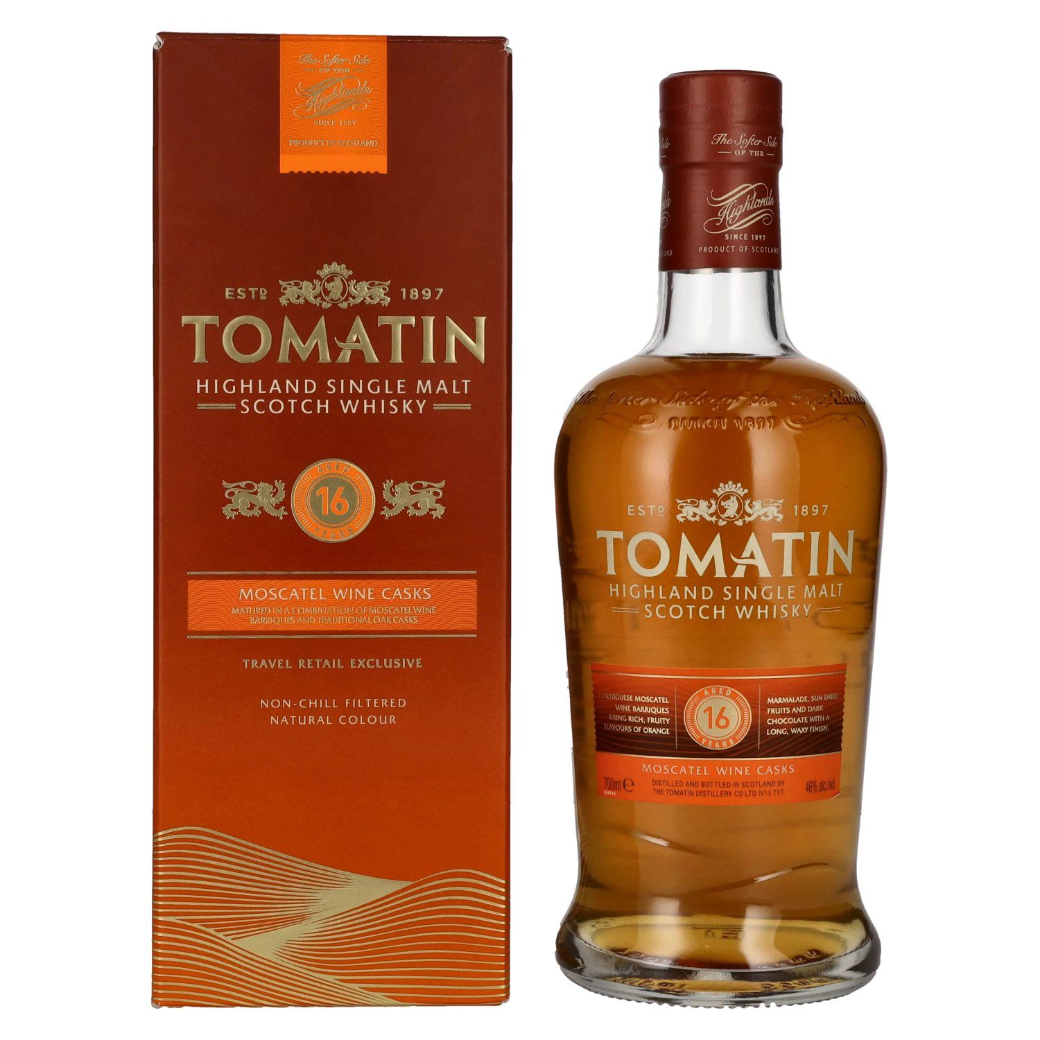 Tomatin 16 y.o. - Moscatel