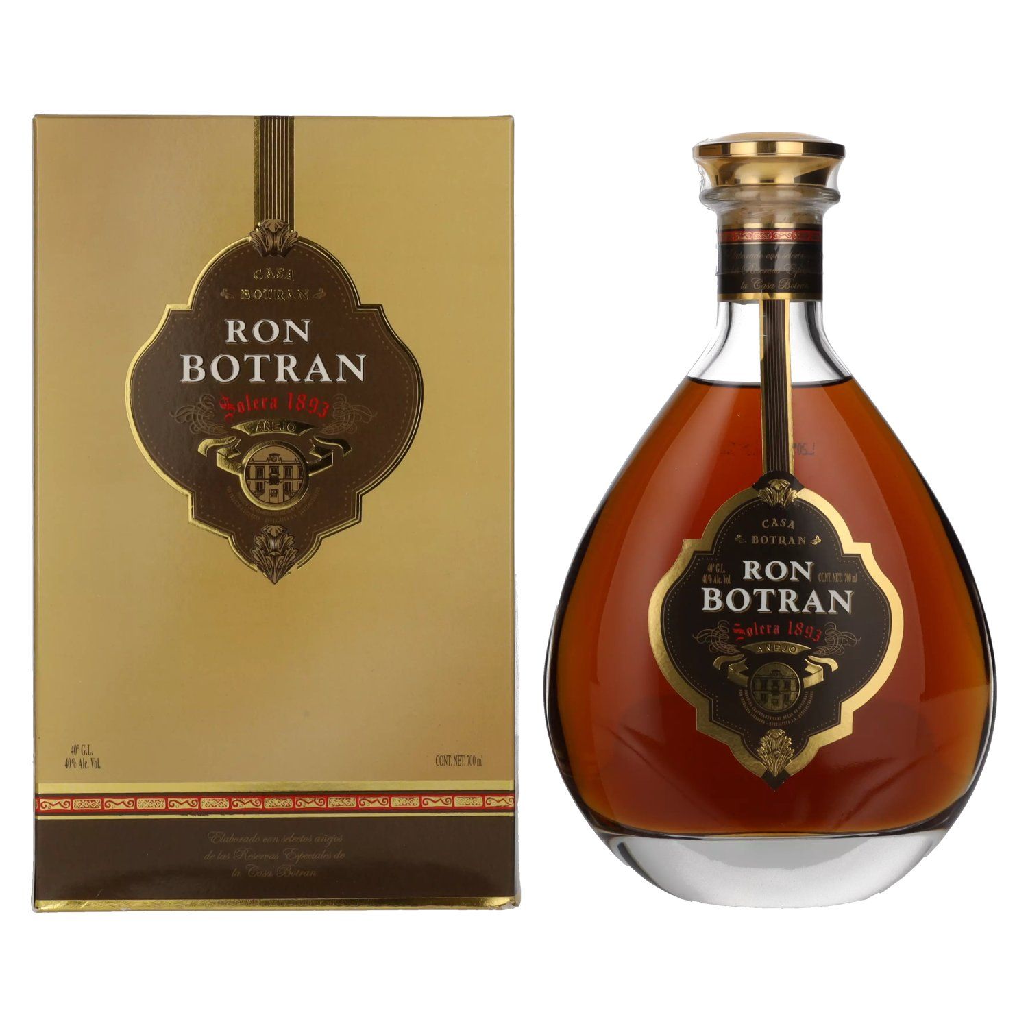 Ron Botran Solera 1893 Decanter