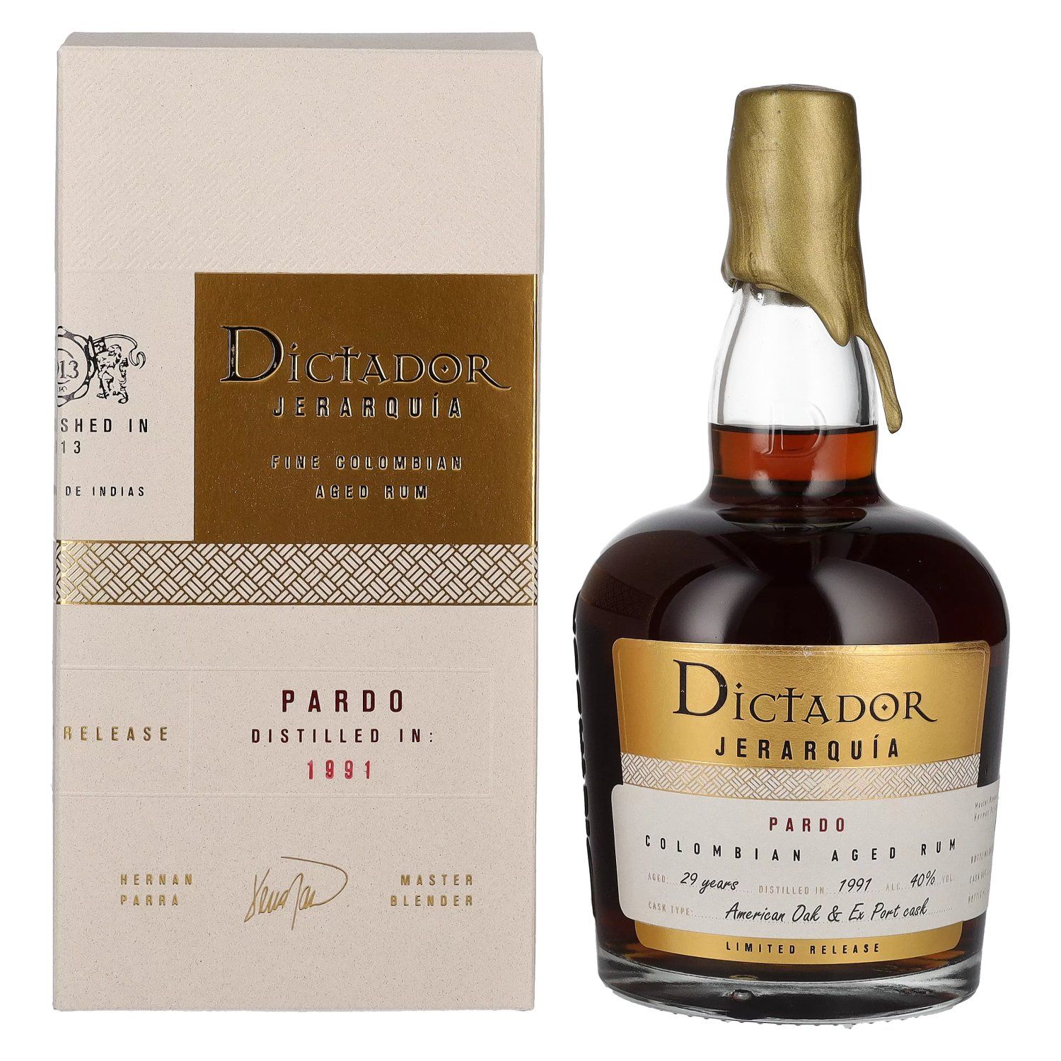 Ron Dictador 29 y.o. Jerarquia 2003