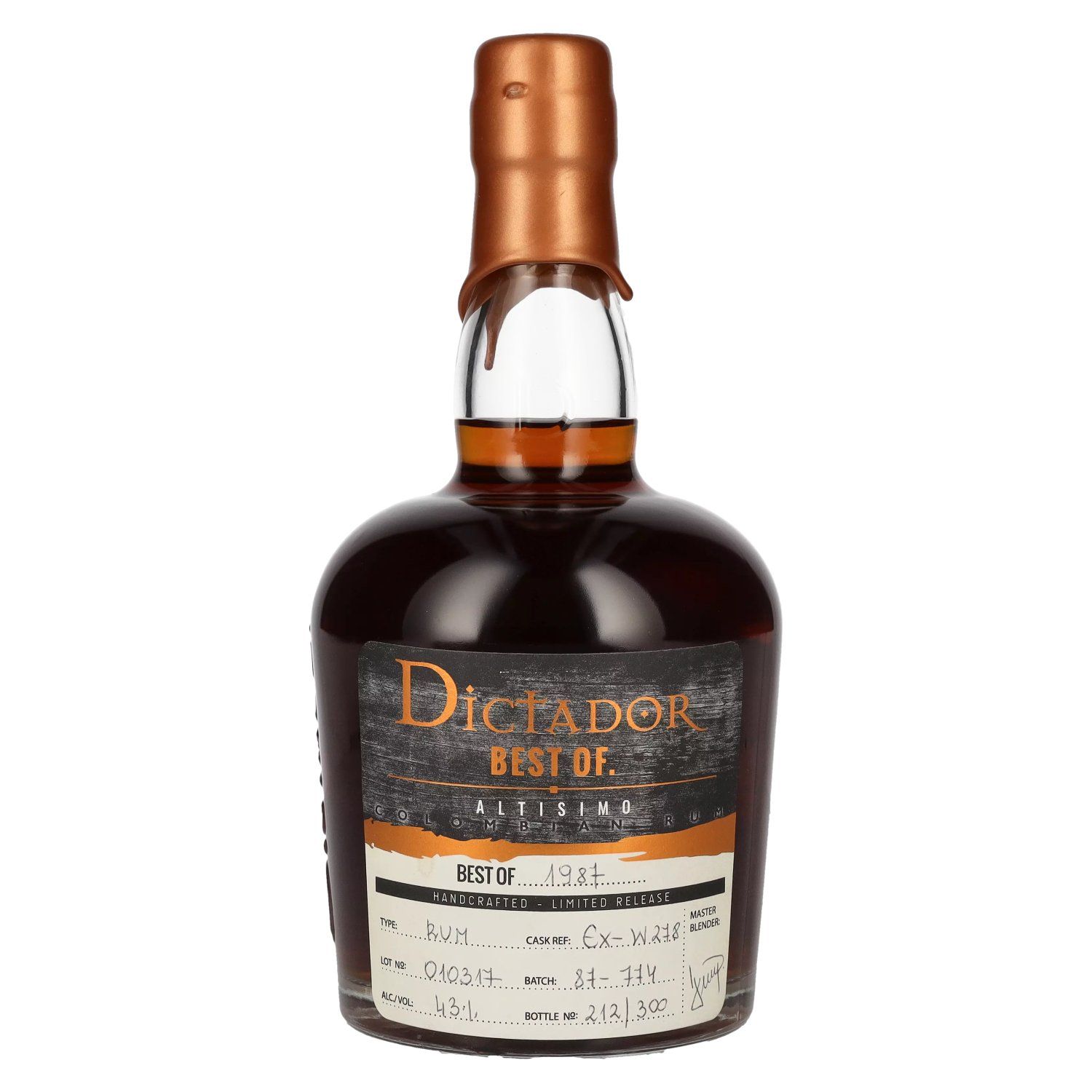 Ron Dictador 30 y.o. Altisimo