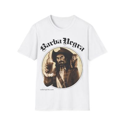 Barba Negra Tee Shirt Printed on both sides Unisex