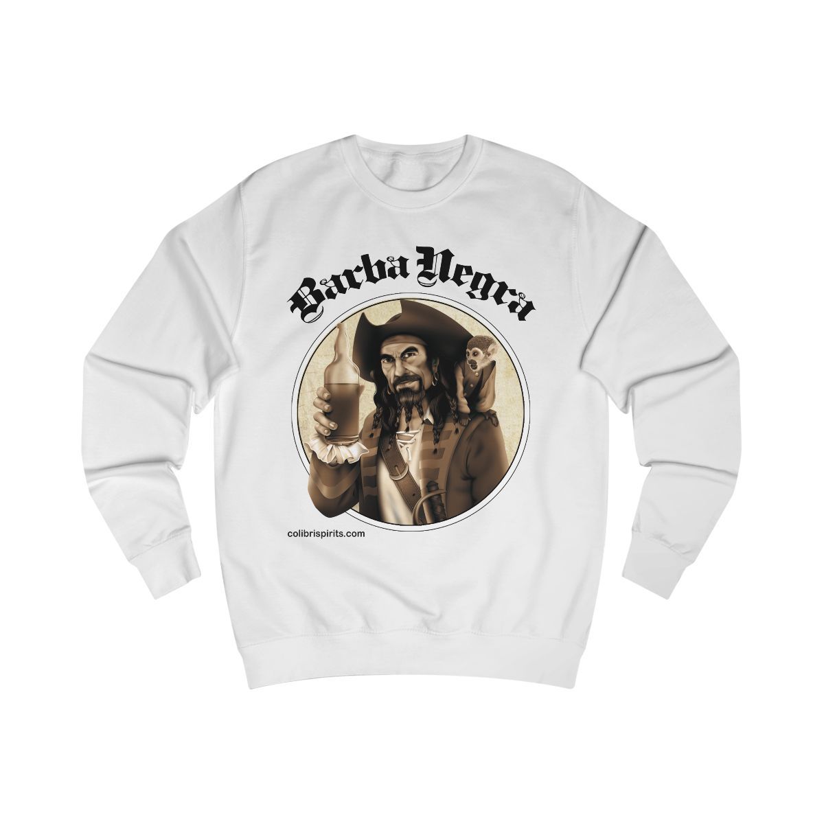 Barba Negra Sweatshirt Printed on both sides Unisex