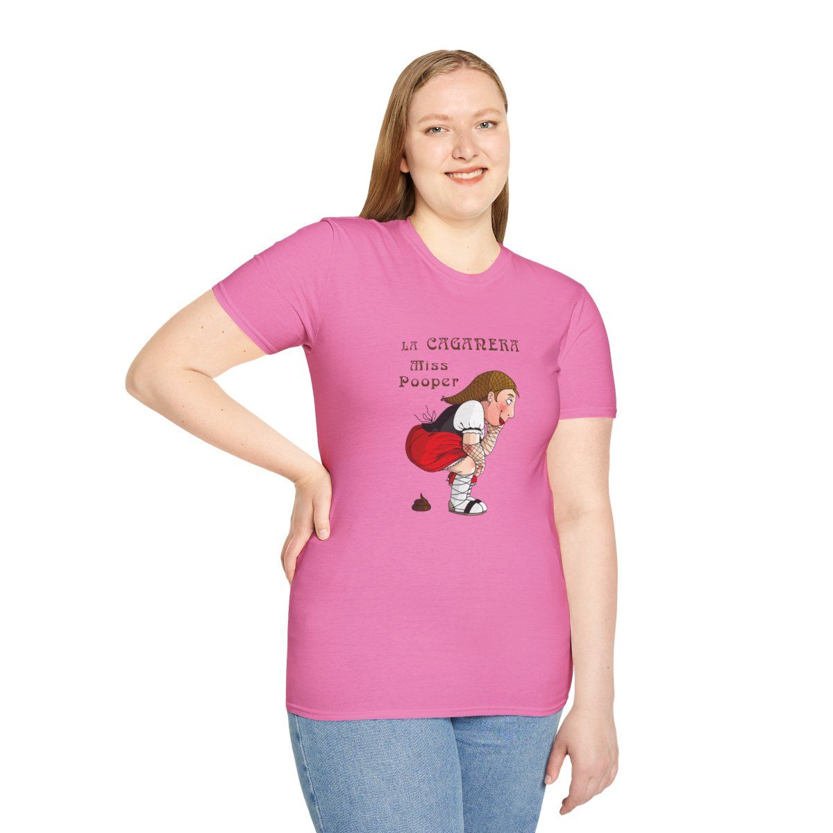 Caganera Tee Shirt Printed on both sides Unisex