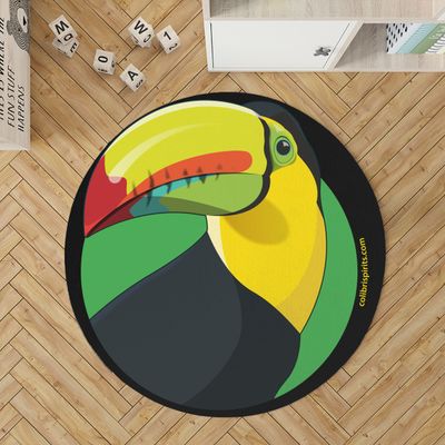 Tucan Round Rug