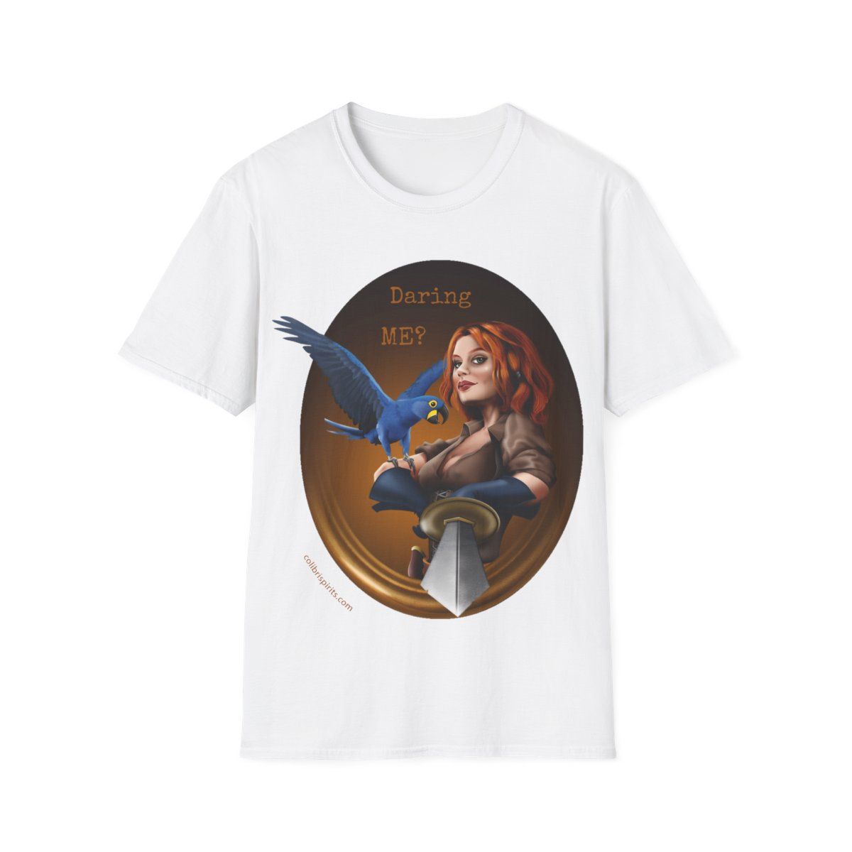 Pirate Daring Tee Shirt Printed on both sides Unisex