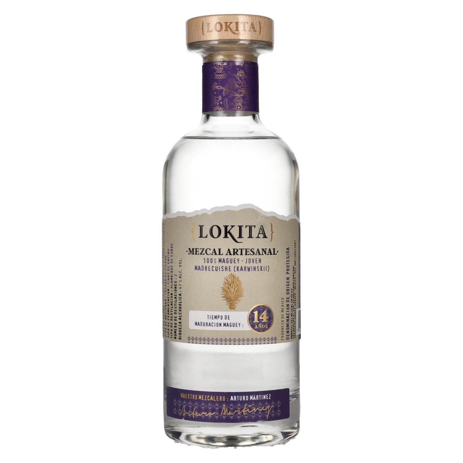 Mezcal Lokita 14 y.o. - Madrecuishe Blanco