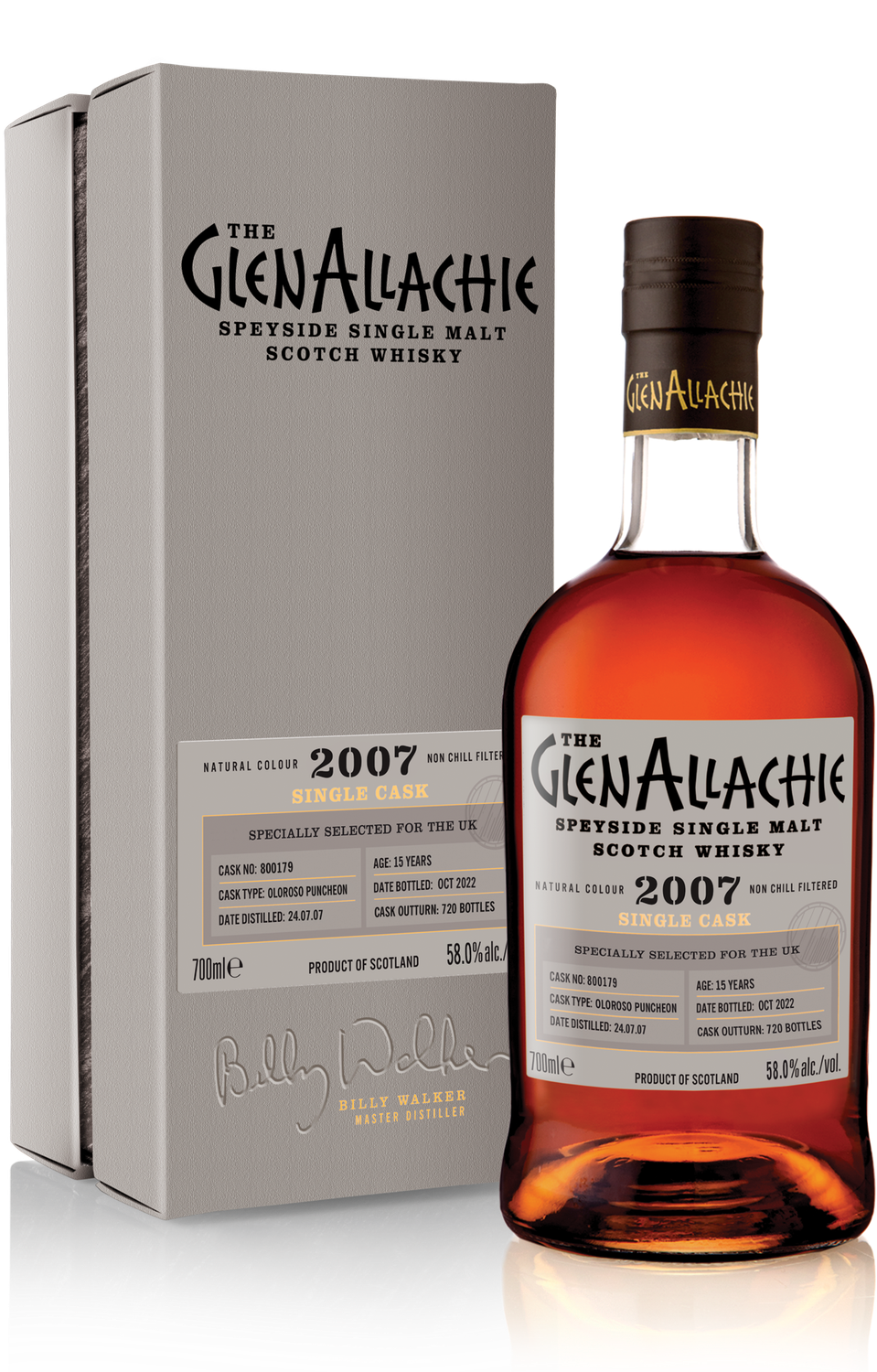 Glenallachie 15 years old - PX Puncheon 2007