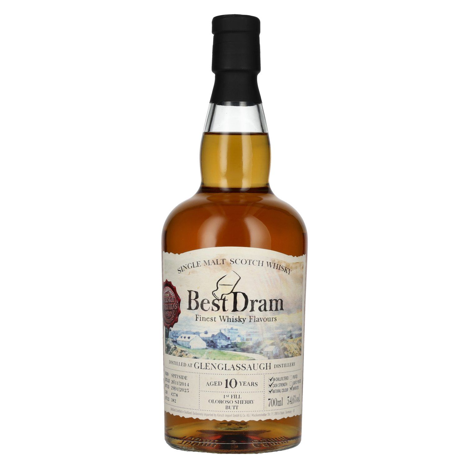 Best Dram Glenglassaugh 10 y.o. - Oloroso