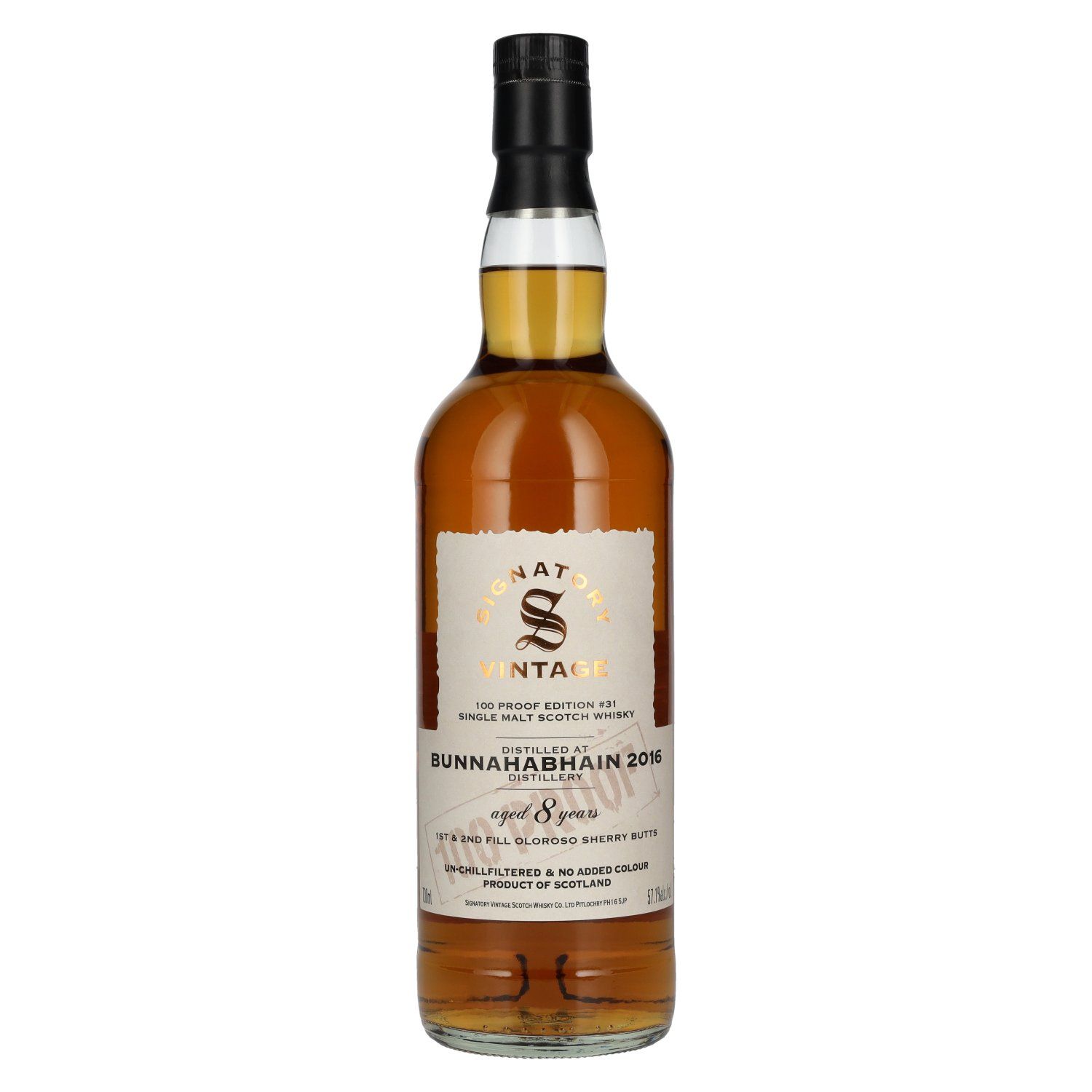 Bunnahabhain 8 y.o. Signatory 100 Proof
