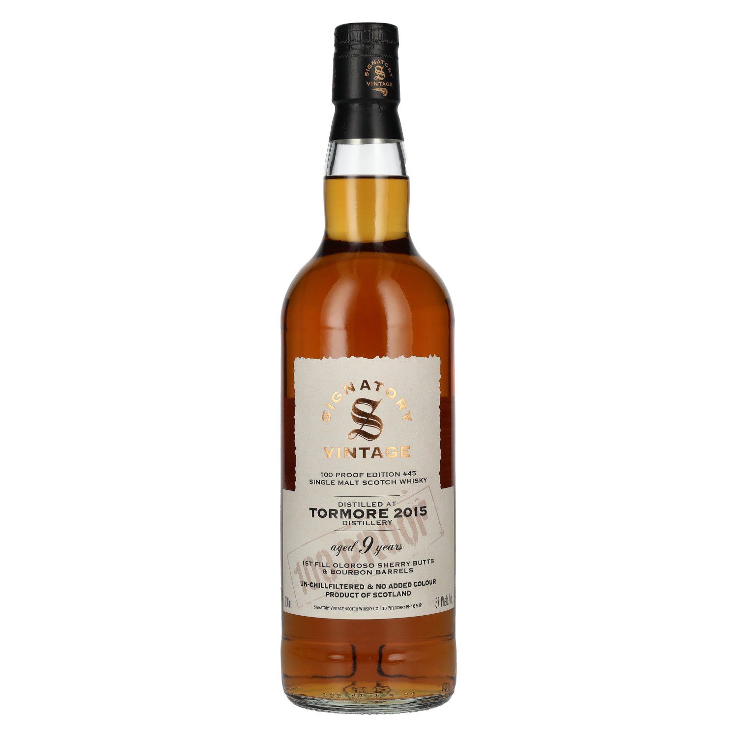 Tormore 9 years old - Signatory