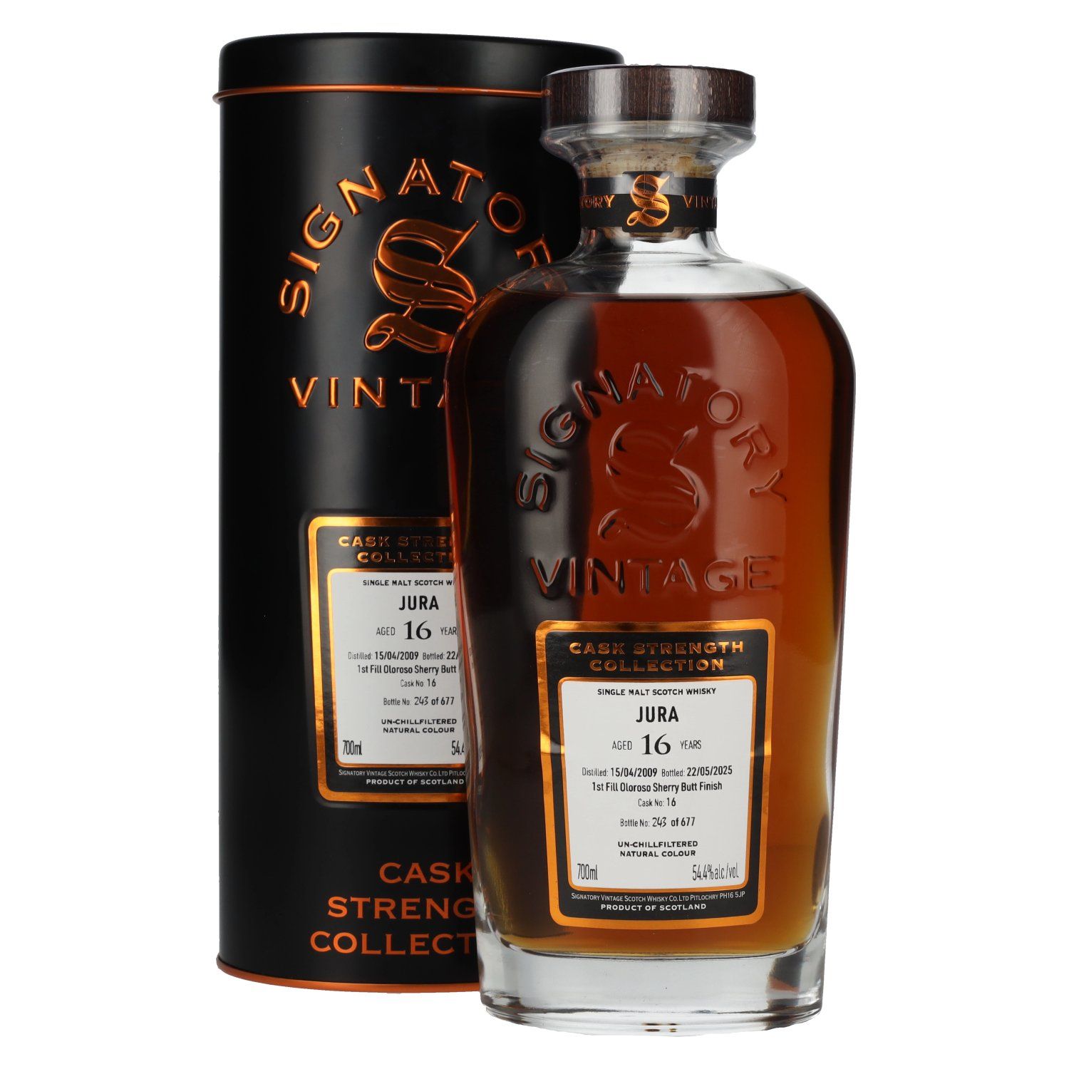 Jura 16 y.o. - Oloroso C.S. Signatory