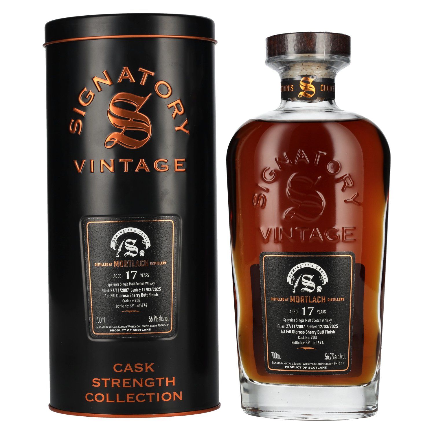Mortlach 17 y.o. Oloroso Signatory