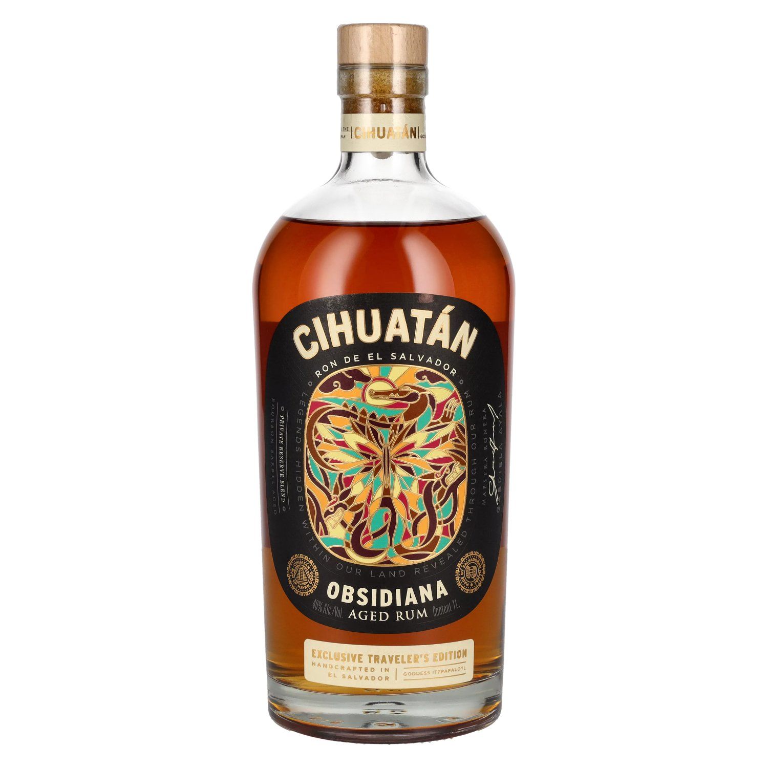 Ron Cihuatán Obsidiana 1L
