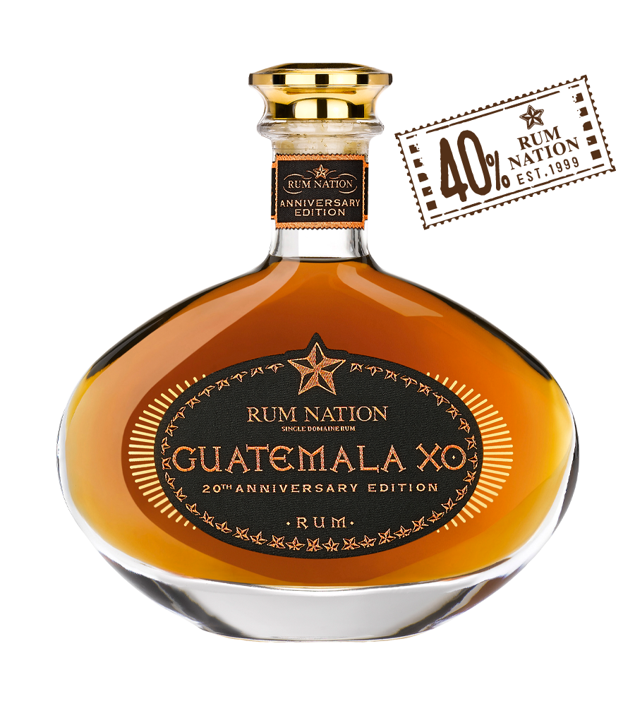 Rum Nation Guatemala XO 20th Anniversary Decanter