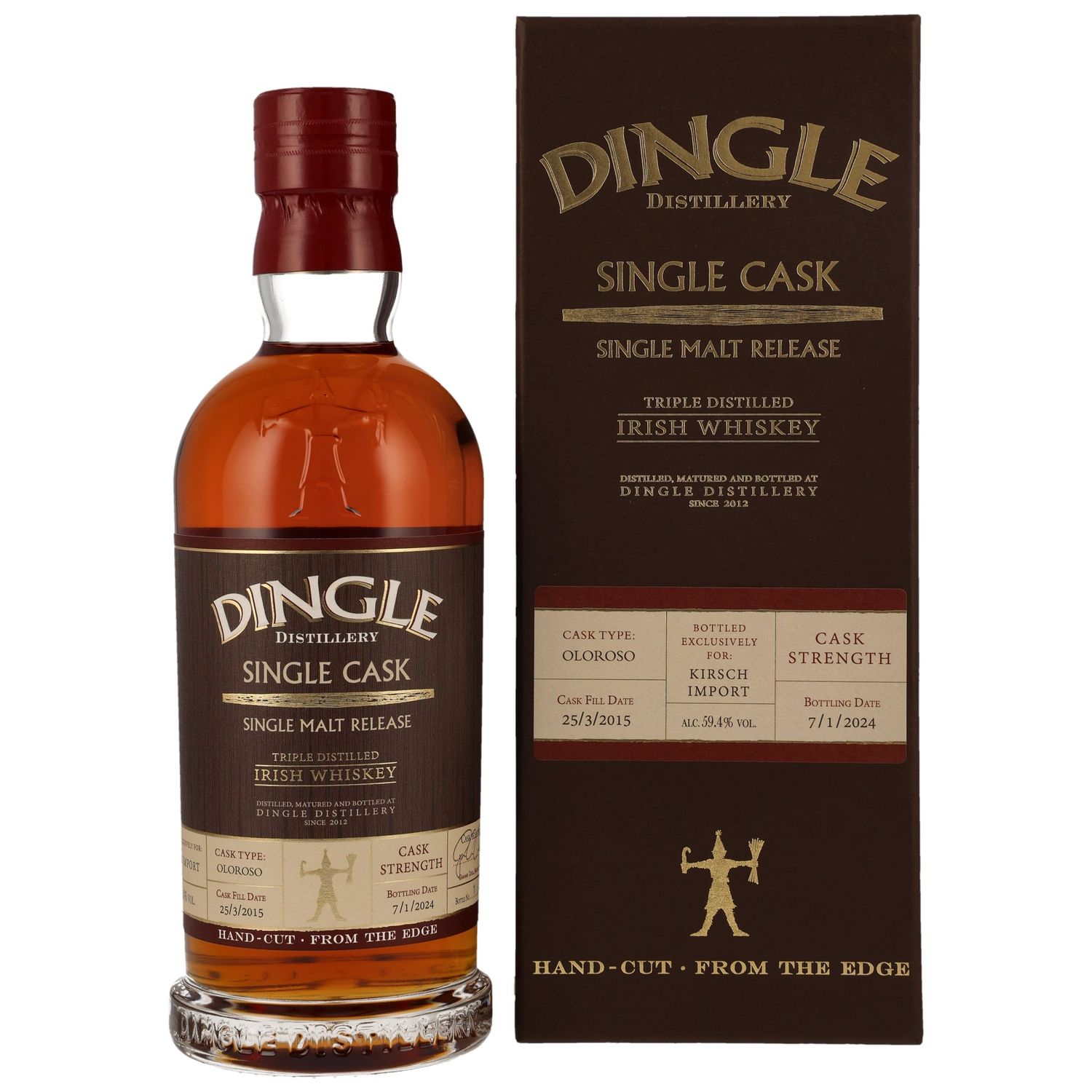 Dingle 8 y.o. - Single cask strength Oloroso