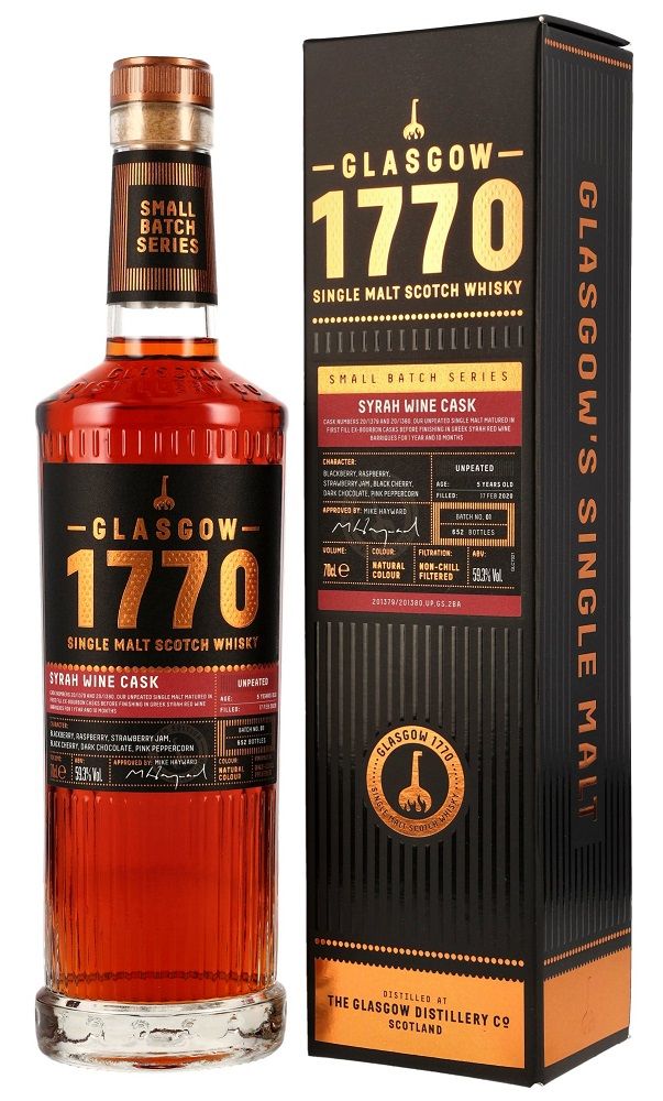 Glasgow 1770 - 5 y.o. - Syrah Cask