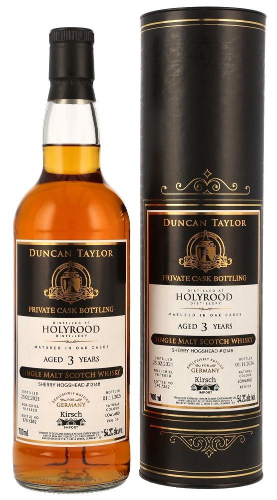 Holyrood 3 y.o. - Sherry 54.2%